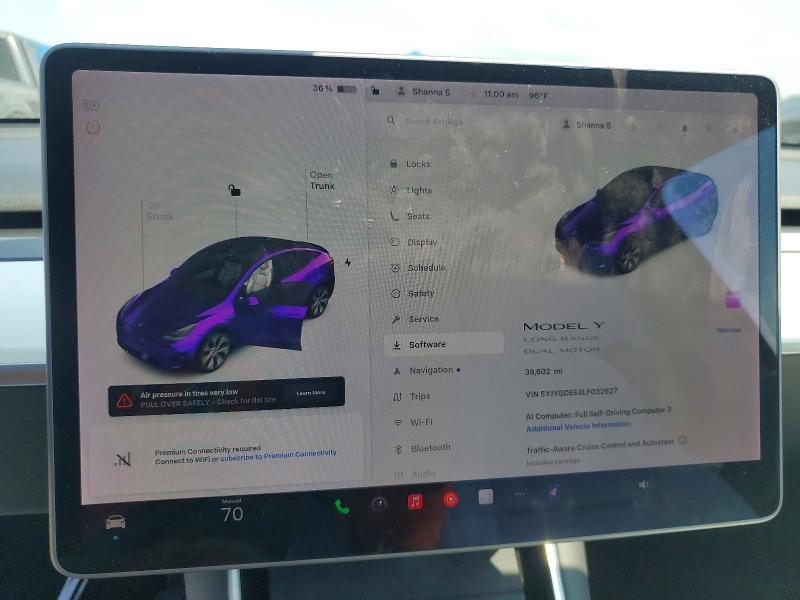 Продаж на аукціоні авто 2020 Tesla Model Y, vin: 5YJYGDEE4LF032627, номер лоту: 55794676