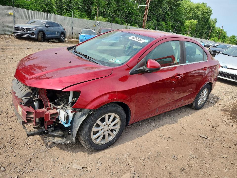 Aukcja sprzedaży 2018 Chevrolet Sonic, vin: 1G1JD5SG1J4134342, numer aukcji: 56351656