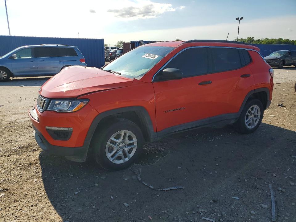 Auction sale of the 2021 Jeep Compass, vin: 3C4NJDAB3MT504979, lot number: 57598246