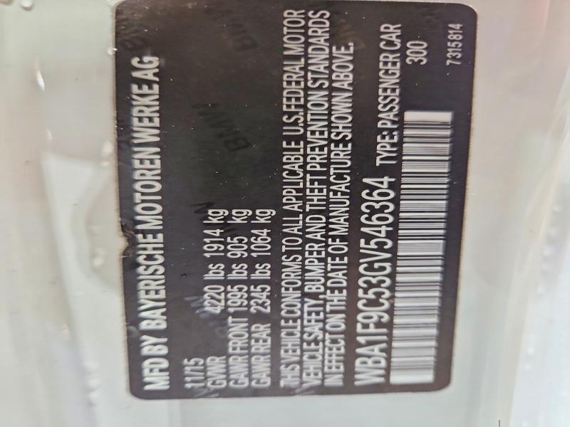 Продажа на аукционе авто 2016 Bmw 228, vin: WBA1F9C53GV546364, номер лота: 57013596
