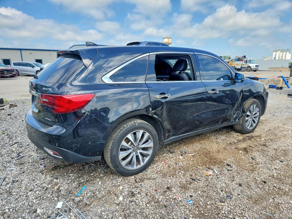 59185206 :رقم المزاد ، 5FRYD4H42GB020461 vin ، 2016 Acura Mdx مزاد بيع