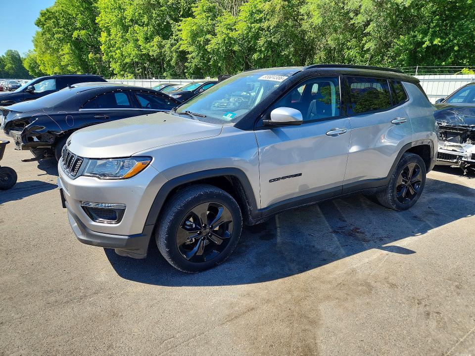 Продаж на аукціоні авто 2020 Jeep Compass, vin: 3C4NJDBB2LT150255, номер лоту: 55604386