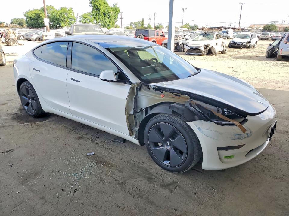2023 Tesla Model 3 მანქანა იყიდება აუქციონზე, vin: 5YJ3E1EA7PF411459, აუქციონის ნომერი: 57154186