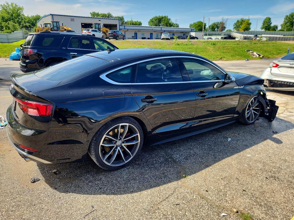 2019 Audi S5 მანქანა იყიდება აუქციონზე, vin: WAUC4CF50KA017638, აუქციონის ნომერი: 54901256