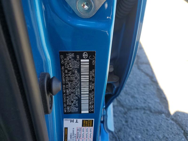 Aukcja sprzedaży 2022 Toyota Prius, vin: JTDKAMFU9N3178597, numer aukcji: 56816276