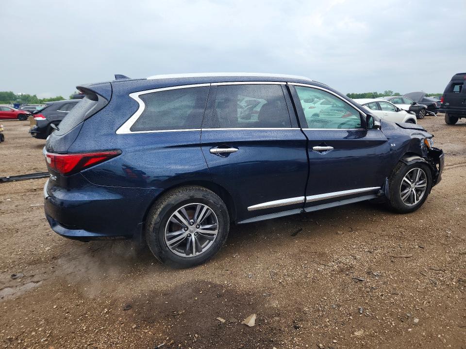 Продаж на аукціоні авто 2017 Infiniti Qx60, vin: 5N1DL0MMXHC555131, номер лоту: 58352436