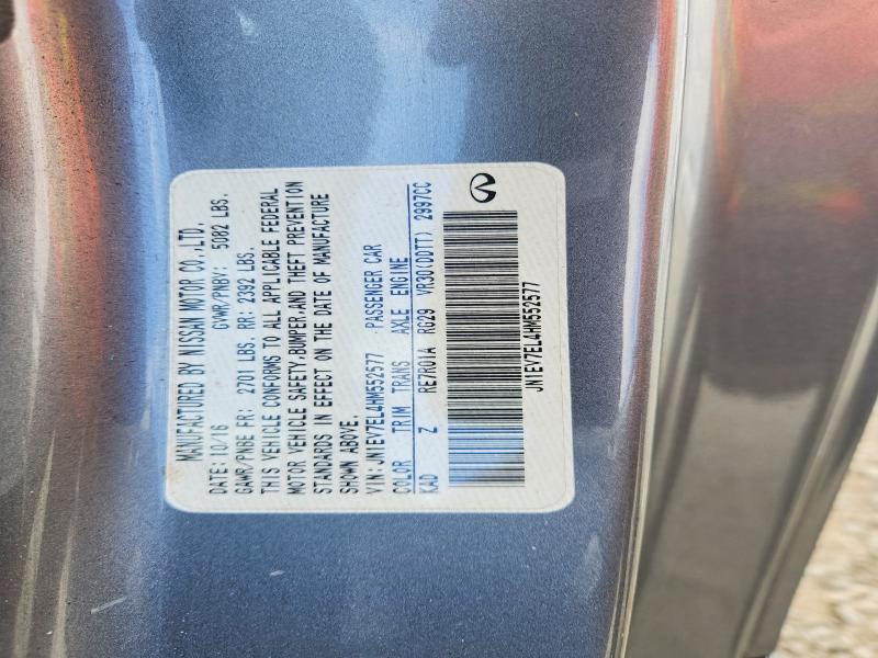 Продажа на аукционе авто 2017 Infiniti Q60, vin: JN1EV7EL4HM552577, номер лота: 57722406