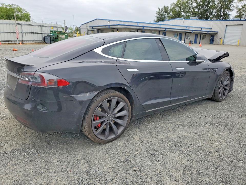 2017 Tesla Model S მანქანა იყიდება აუქციონზე, vin: 5YJSA1E47HF190948, აუქციონის ნომერი: 56501776