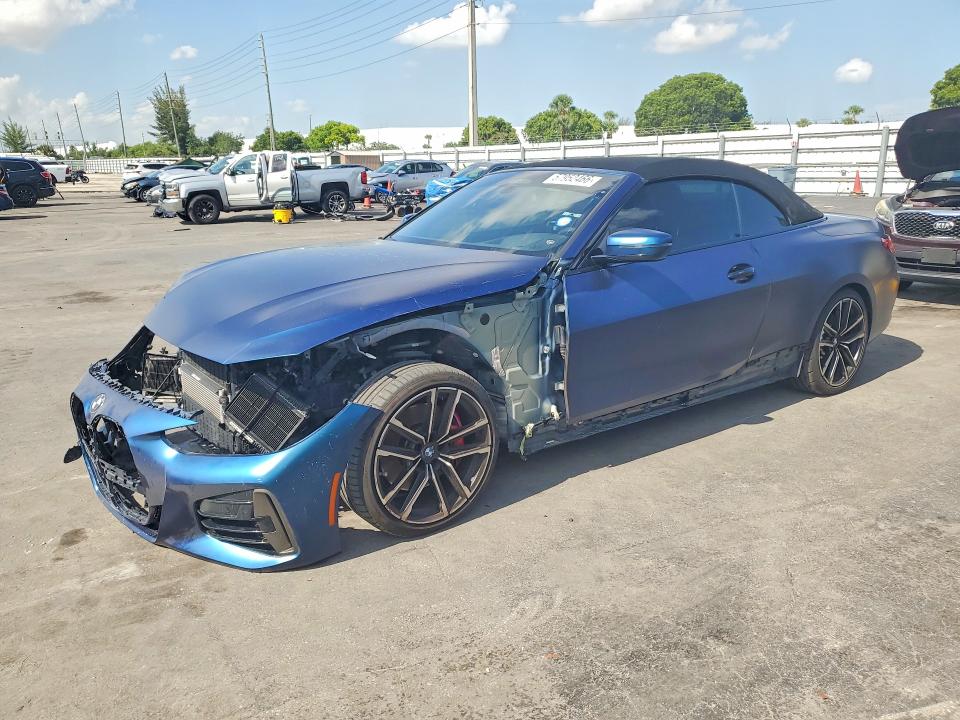 57952466 :رقم المزاد ، WBA53AT0XMCG72683 vin ، 2021 Bmw M440i مزاد بيع