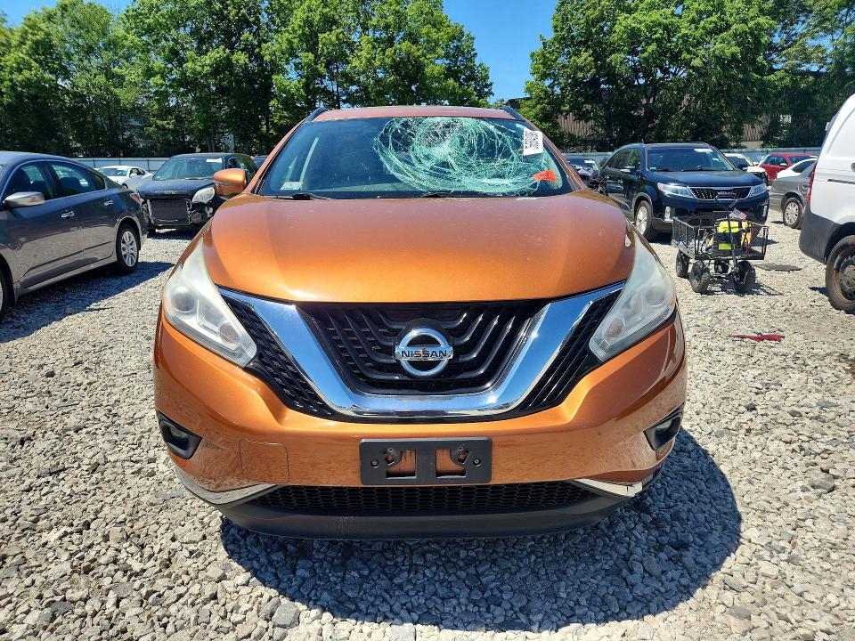 2016 Nissan Murano მანქანა იყიდება აუქციონზე, vin: 5N1AZ2MH2GN119912, აუქციონის ნომერი: 56504396