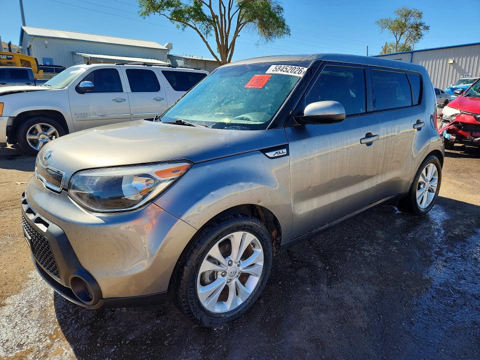 58452026 :رقم المزاد ، KNDJP3A5XF7129214 vin ، 2015 Kia Soul مزاد بيع