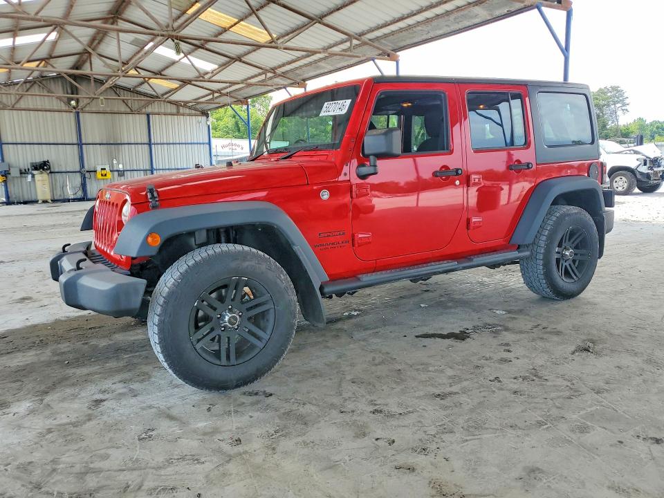 Продажа на аукционе авто 2016 Jeep Wrangler Unlimited, vin: 1C4BJWKG6GL107534, номер лота: 58270146