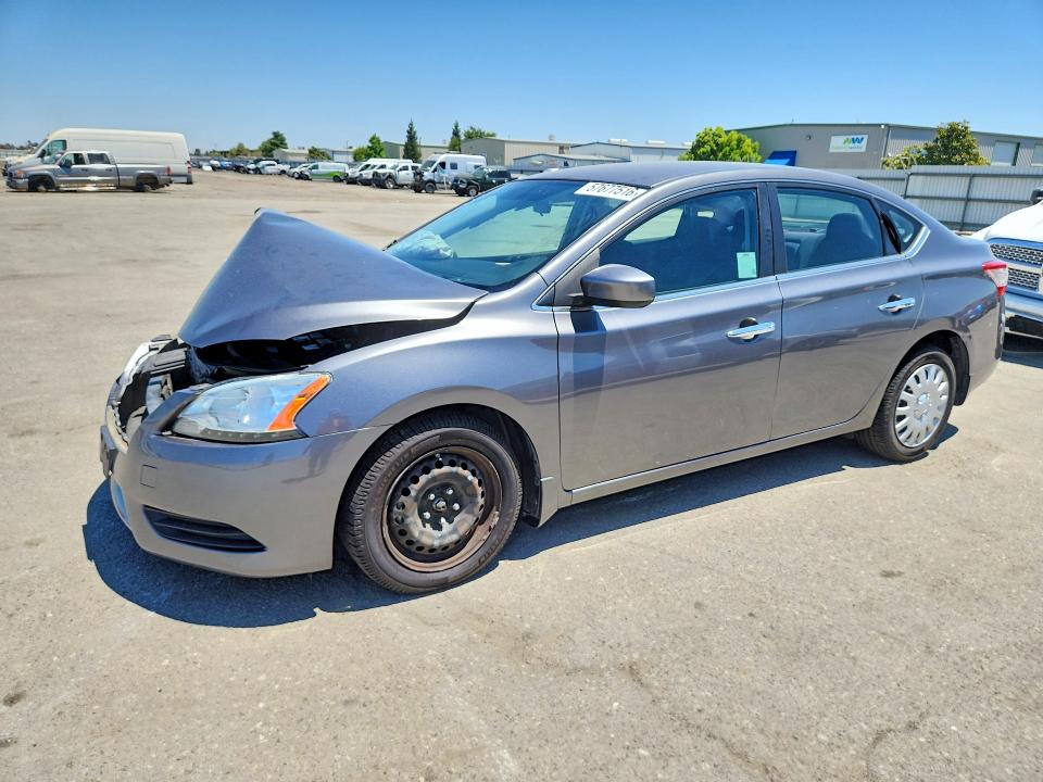 2015 Nissan Sentra მანქანა იყიდება აუქციონზე, vin: 3N1AB7AP9FY261857, აუქციონის ნომერი: 57677516