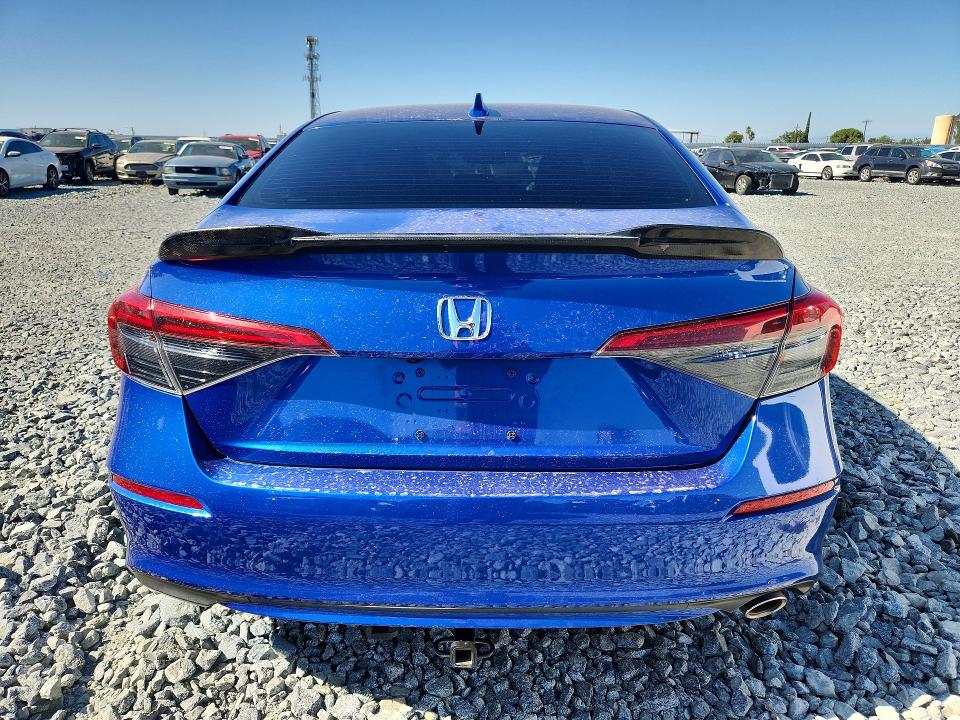 55108296 :رقم المزاد ، 2HGFE2F58NH507887 vin ، 2022 Honda Civic مزاد بيع