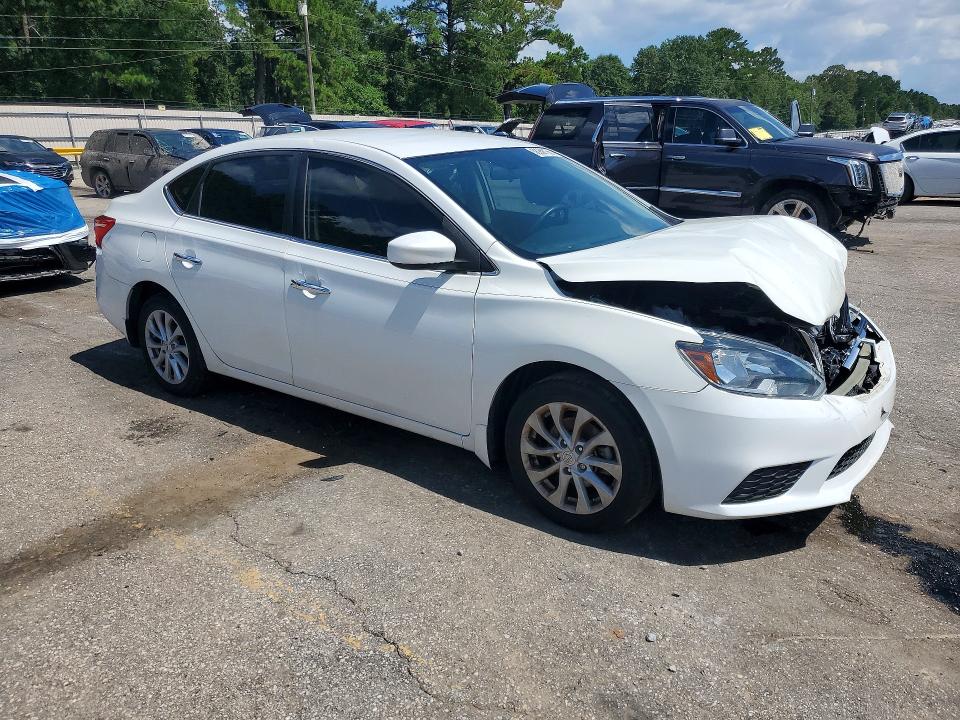 58956156 :رقم المزاد ، 3N1AB7AP5KY242989 vin ، 2019 Nissan Sentra مزاد بيع