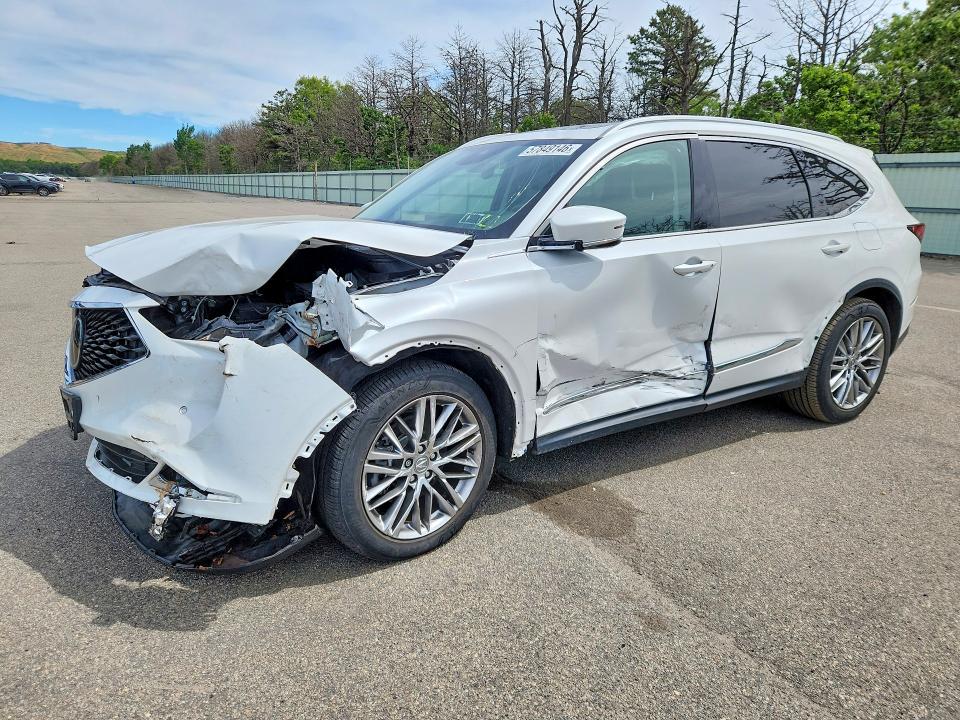 57849146 :رقم المزاد ، 5J8YE1H82NL041595 vin ، 2022 Acura Mdx مزاد بيع