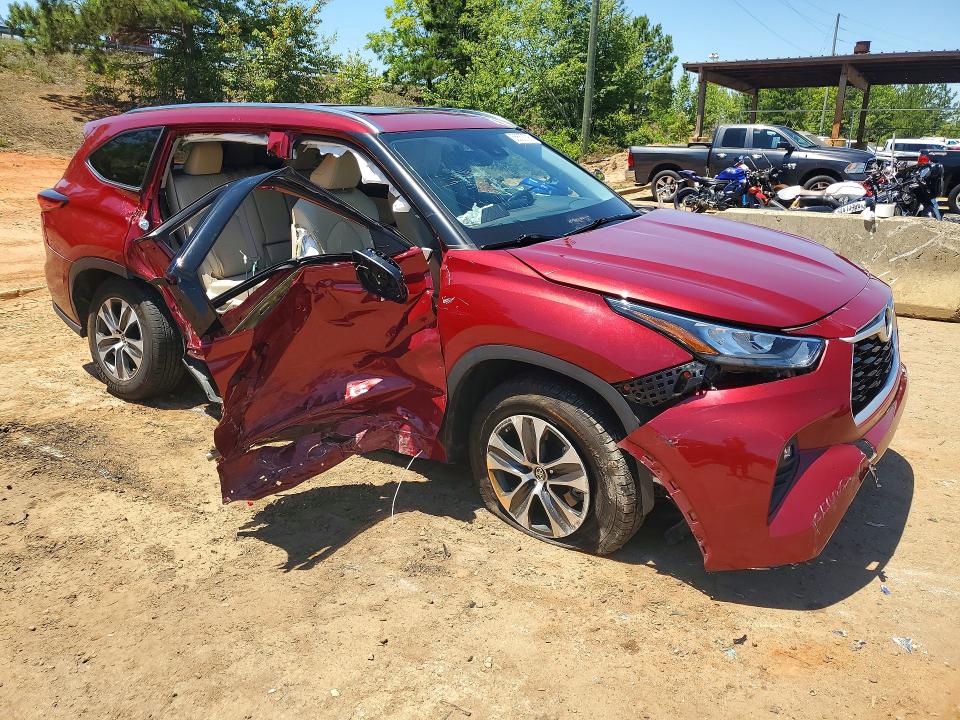 Продаж на аукціоні авто 2020 Toyota Highlander, vin: 5TDGZRAH2LS001908, номер лоту: 55553726