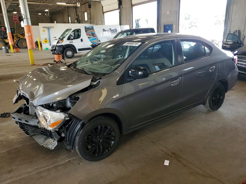 2023 Mitsubishi Mirage მანქანა იყიდება აუქციონზე, vin: ML32FUFJ6PHF00390, აუქციონის ნომერი: 56660016