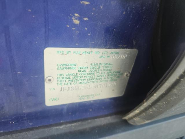 Aukcja sprzedaży 2003 Subaru Forester, vin: JF1SG63663H701340, numer aukcji: 58072646