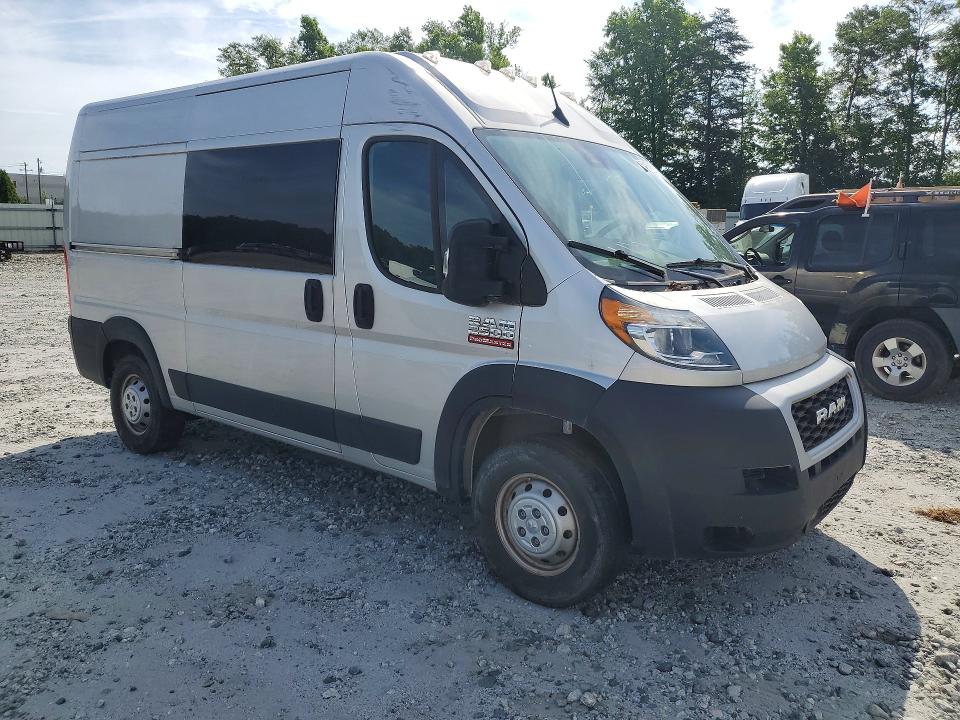 56498486 :رقم المزاد ، 3C6LRVCG0NE119729 vin ، 2022 Ram Promaster 2500 مزاد بيع