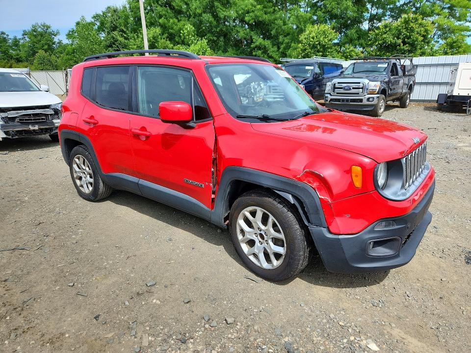 2016 Jeep Renegade მანქანა იყიდება აუქციონზე, vin: ZACCJABT6GPD08141, აუქციონის ნომერი: 58031116
