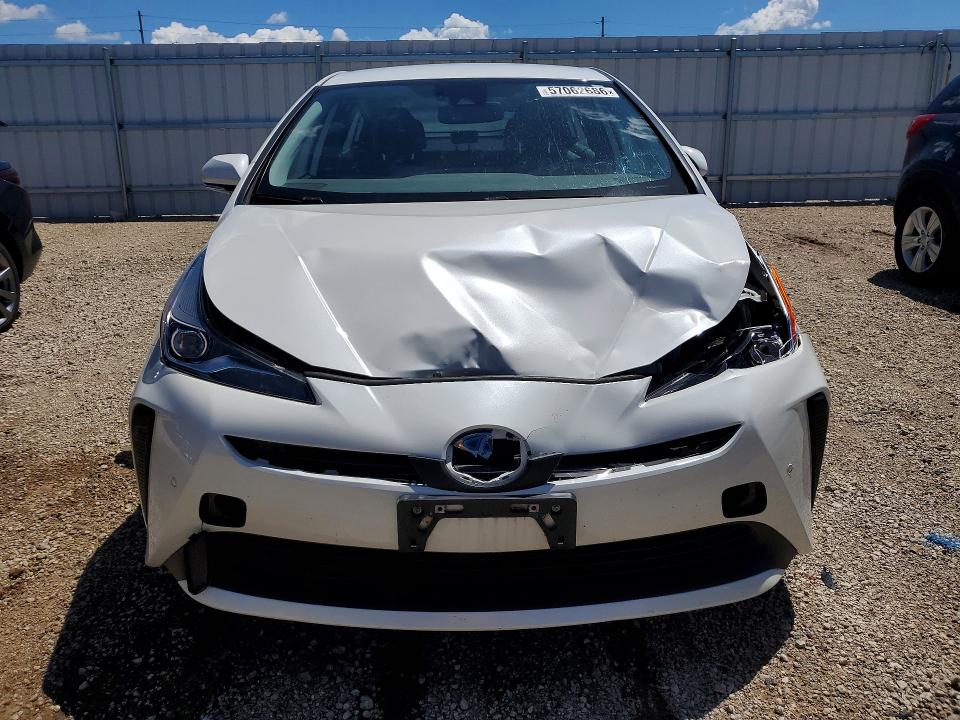 57062686 :رقم المزاد ، JTDKARFU2L3113519 vin ، 2020 Toyota Prius مزاد بيع