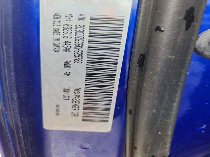 Продаж на аукціоні авто 2019 Dodge Challenger, vin: 2C3CDZGG6KH629788, номер лоту: 57602606