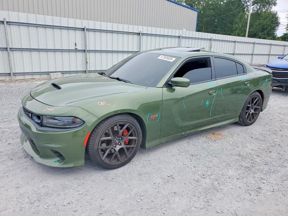 57585606 :رقم المزاد ، 2C3CDXGJ2KH520065 vin ، 2019 Dodge Charger مزاد بيع