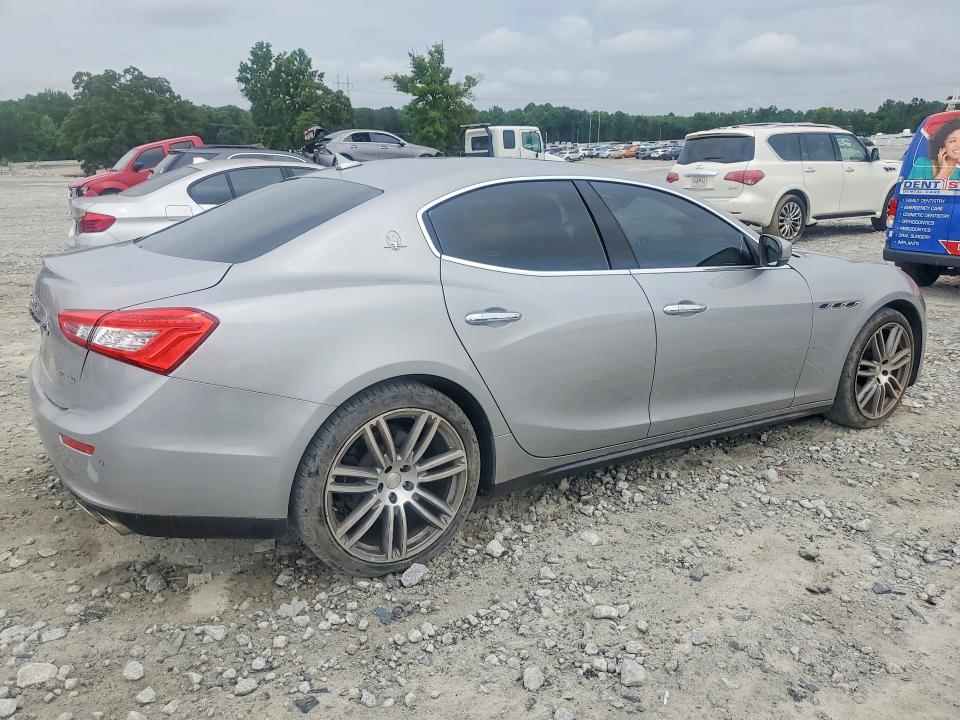 2017 Maserati Ghibli მანქანა იყიდება აუქციონზე, vin: ZAM57XSL1H1198896, აუქციონის ნომერი: 56359826