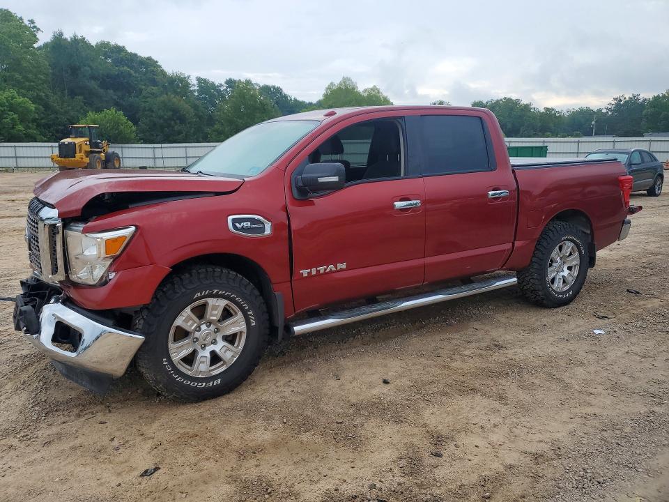 56138996 :رقم المزاد ، 1N6AA1EJ6HN564367 vin ، 2017 Nissan Titan مزاد بيع
