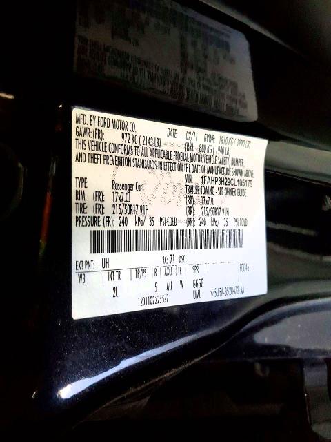 58293936 :رقم المزاد ، 1FAHP3H29CL105179 vin ، 2012 Ford Focus مزاد بيع