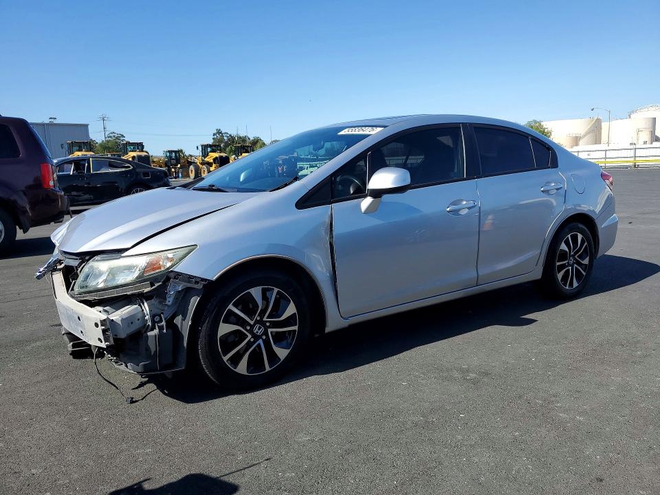 2013 Honda Civic მანქანა იყიდება აუქციონზე, vin: 19XFB2F93DE243160, აუქციონის ნომერი: 55836476