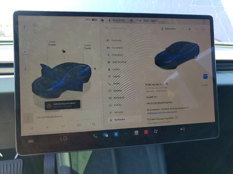 Aukcja sprzedaży 2025 Tesla Model 3, vin: 5YJ3E1EB2SF929786, numer aukcji: 55825736