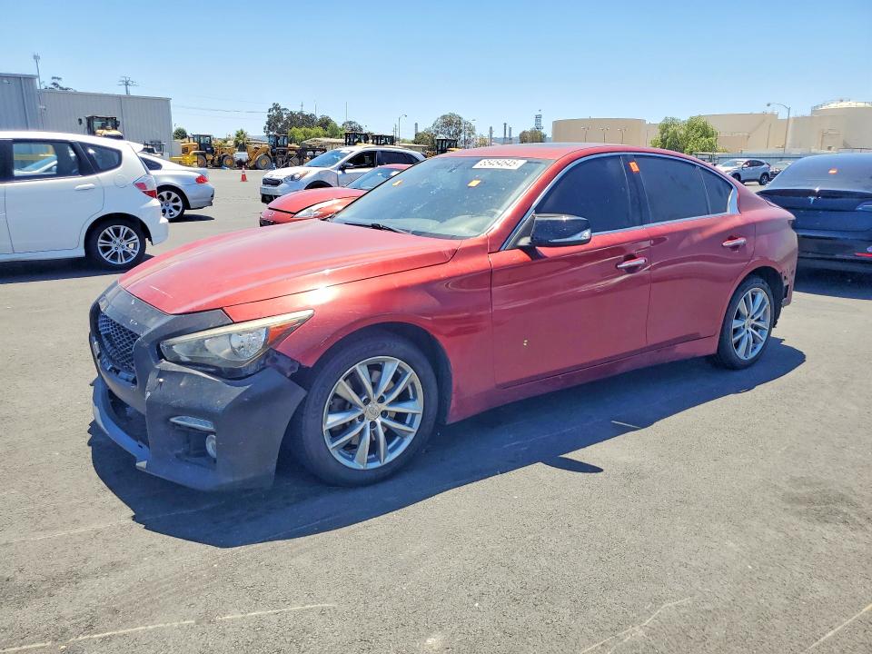 2016 Infiniti Q50 მანქანა იყიდება აუქციონზე, vin: JN1CV7AR0GM251255, აუქციონის ნომერი: 85454645