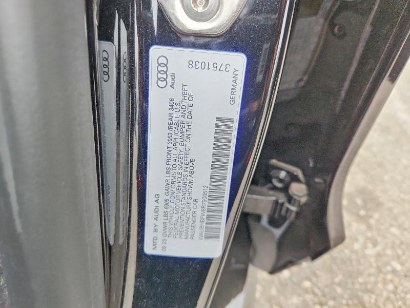Aukcja sprzedaży 2024 Audi Rs E-tron Gt, vin: WAUBHBFW8R7900512, numer aukcji: 58158206