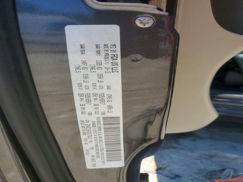 Продажа на аукционе авто 2016 Chrysler Town & Country, vin: 2C4RC1BG7GR173612, номер лота: 57478306
