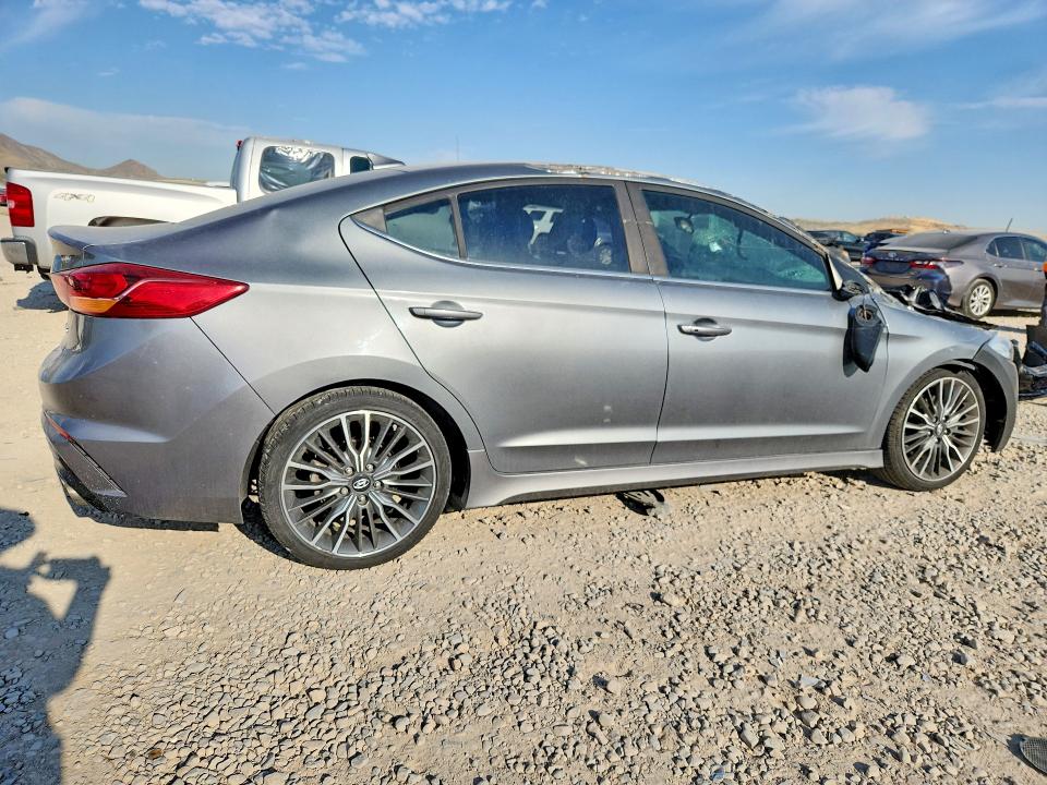 Продажа на аукционе авто 2018 Hyundai Elantra, vin: KMHD04LB4JU665219, номер лота: 57388966