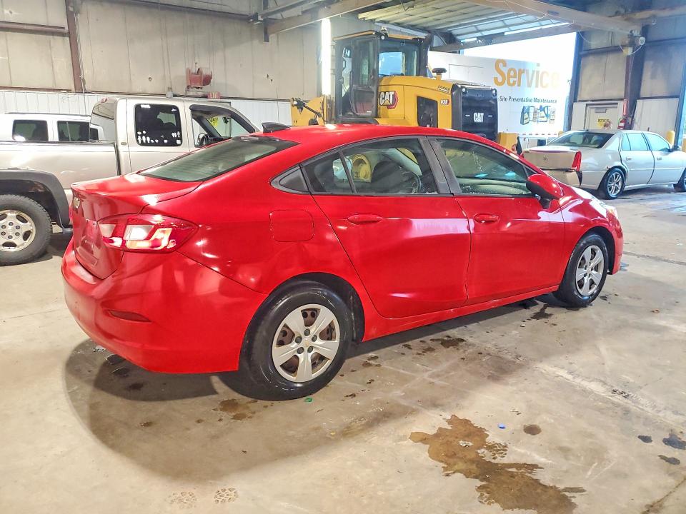 56755616 :رقم المزاد ، 1G1BC5SM2G7324607 vin ، 2016 Chevrolet Cruze مزاد بيع