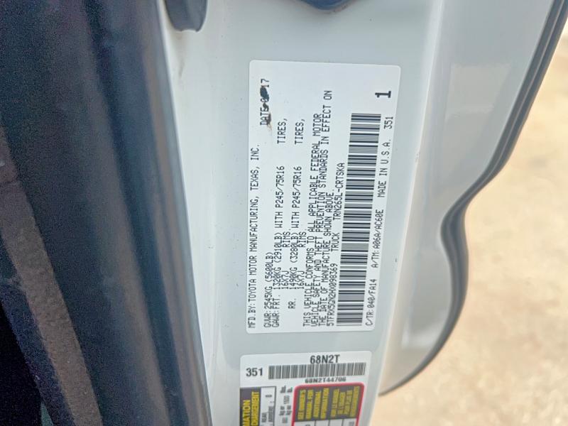 85633425 :رقم المزاد ، 5TFRX5GN2HX098369 vin ، 2017 Toyota Tacoma مزاد بيع