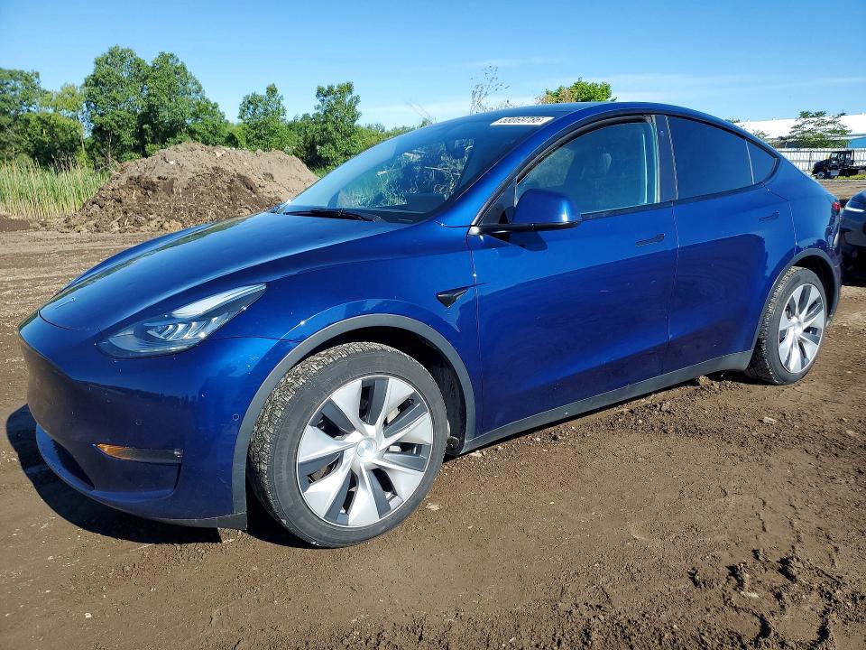 Продажа на аукционе авто 2021 Tesla Model Y, vin: 5YJYGAEE0MF236616, номер лота: 58069786