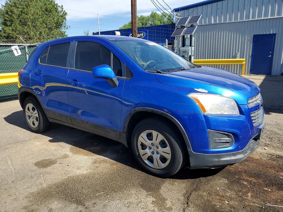 Продаж на аукціоні авто 2015 Chevrolet Trax, vin: KL7CJKSB5FB182356, номер лоту: 58310876