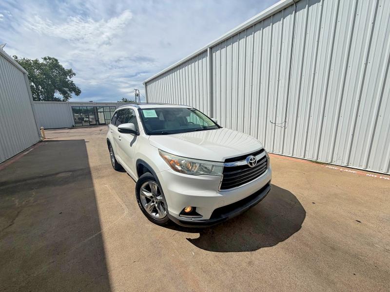 Aukcja sprzedaży 2014 Toyota Highlander, vin: 5TDYKRFH0ES030103, numer aukcji: 57091306