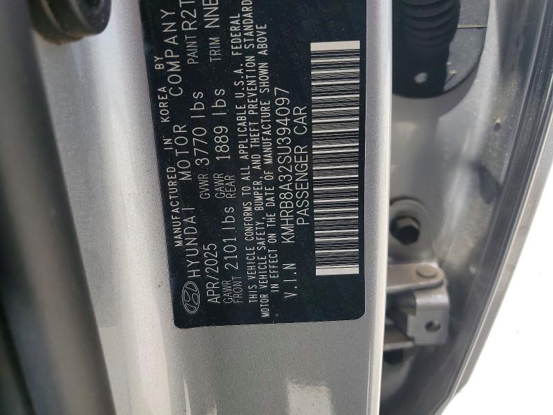 Продажа на аукционе авто 2025 Hyundai Venue, vin: KMHRB8A32SU394097, номер лота: 55360936