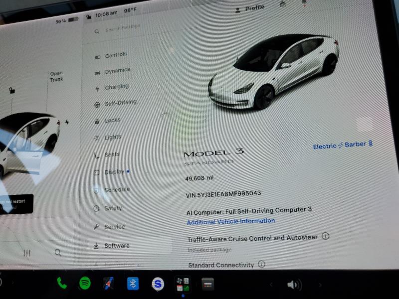 Aukcja sprzedaży 2021 Tesla Model 3, vin: 5YJ3E1EA8MF995043, numer aukcji: 57714106