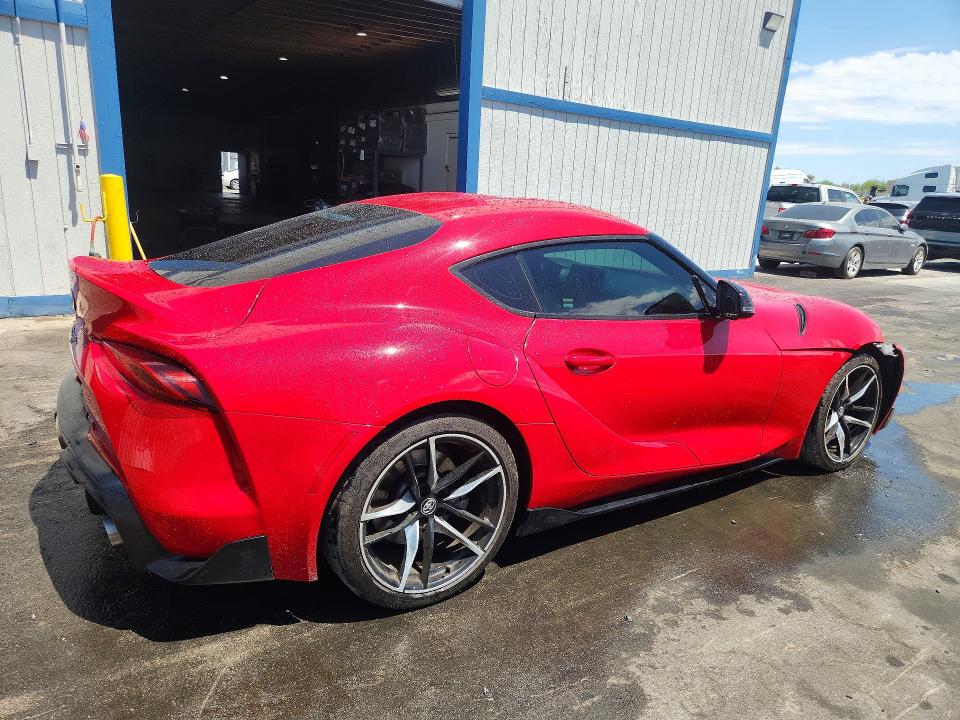 57754506 :رقم المزاد ، WZ1DB0C08MW040953 vin ، 2021 Toyota Gr Supra مزاد بيع