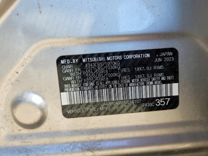 Продаж на аукціоні авто 2023 Mitsubishi Outlander Sport, vin: JA4ARVAWXPU014107, номер лоту: 55780646