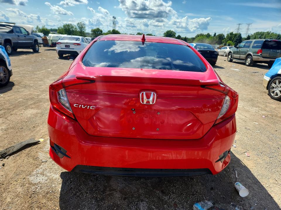 58909756 :رقم المزاد ، 2HGFC2F72HH533817 vin ، 2017 Honda Civic مزاد بيع
