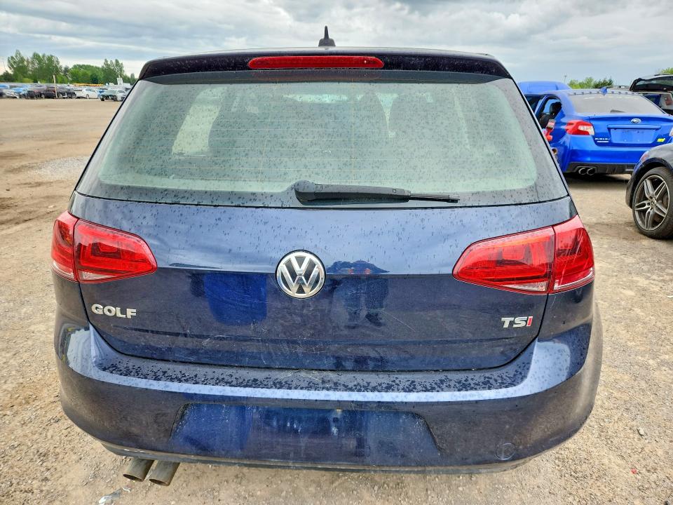 57140766 :رقم المزاد ، 3VW117AU4HM050224 vin ، 2017 Volkswagen Golf مزاد بيع