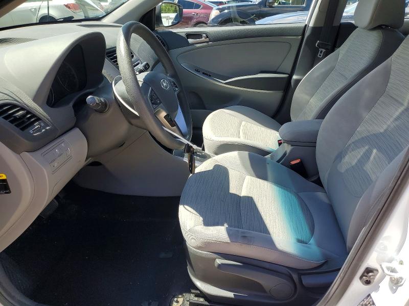 57313156 :رقم المزاد ، KMHCT4AE0HU334003 vin ، 2017 Hyundai Accent مزاد بيع