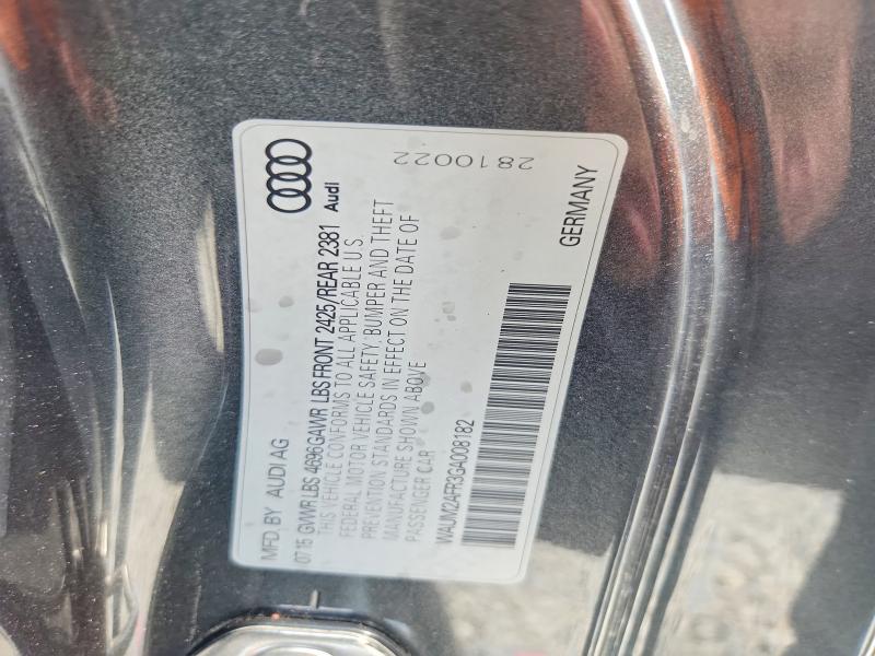 Aukcja sprzedaży 2016 Audi A5, vin: WAUM2AFR3GA008182, numer aukcji: 55579166
